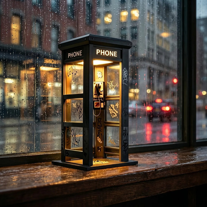 📞Vintage Phone Booth Ambient Lamp