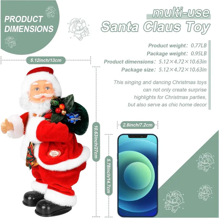 🎁🎅Electric Dancing Music Santa Claus