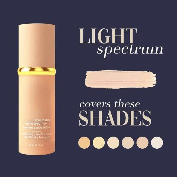 🎁BUY 1 GET 1 FREE⏳️Foundation 4 in 1 -Light Spectrum