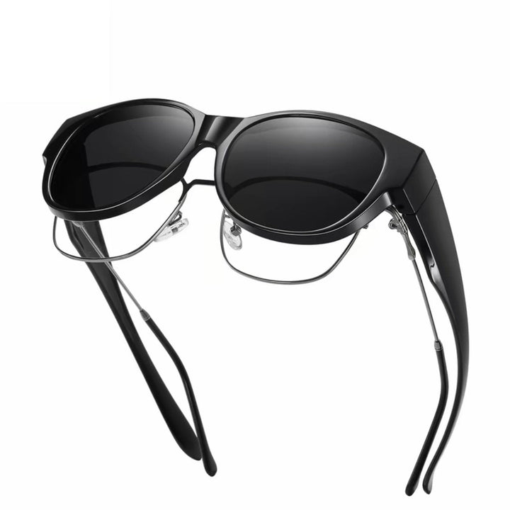🔥SISTA DAGENS REA - 50% RABATT 🕶2025 Nya Stora Cat Eye Solglasögon Polariserade UV400-skydd