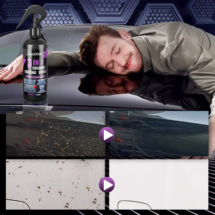 🚘✨Spray de recubrimiento cerámico para automóviles 3 en 1