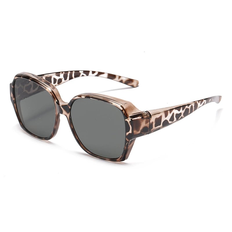 😎Lunettes de soleil à protection UV400 compatibles avec le port de lunettes de vue (Ajoutez 2 ou 4 pièces au panier)
