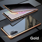 Anti-peeping Magnetic Tempered Glass Double-sided Phone Case For Samsung S25-21 Series