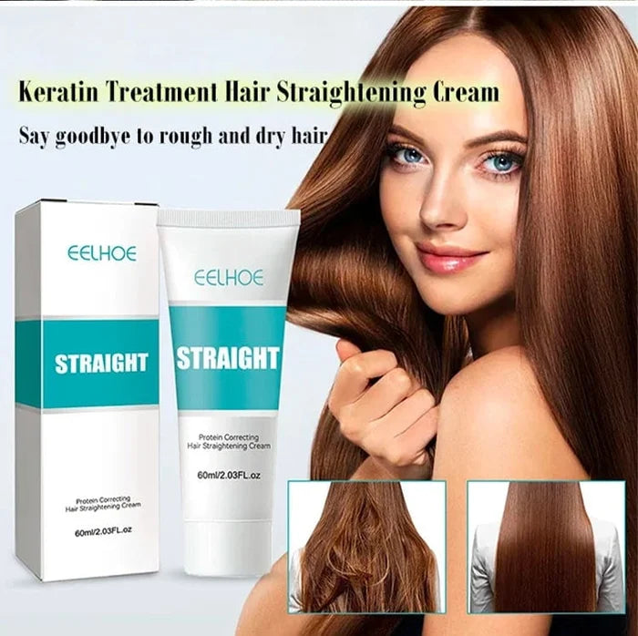 Silk &amp; Gloss Hair Straightening Cream