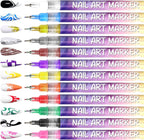 🎁Hot Sale 50% OFF⏳🎨12 Colors Nail Art Pens Set