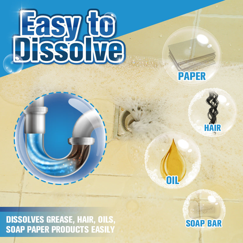 🔥 BUY 1 GET 1 FREE! 🚽 Pipe Dredge Deodorant - Eliminates Odors & Breaks Down Organic Matter in Drains, Prevents Clogs & Keeps Pipes Fresh 🌿✨