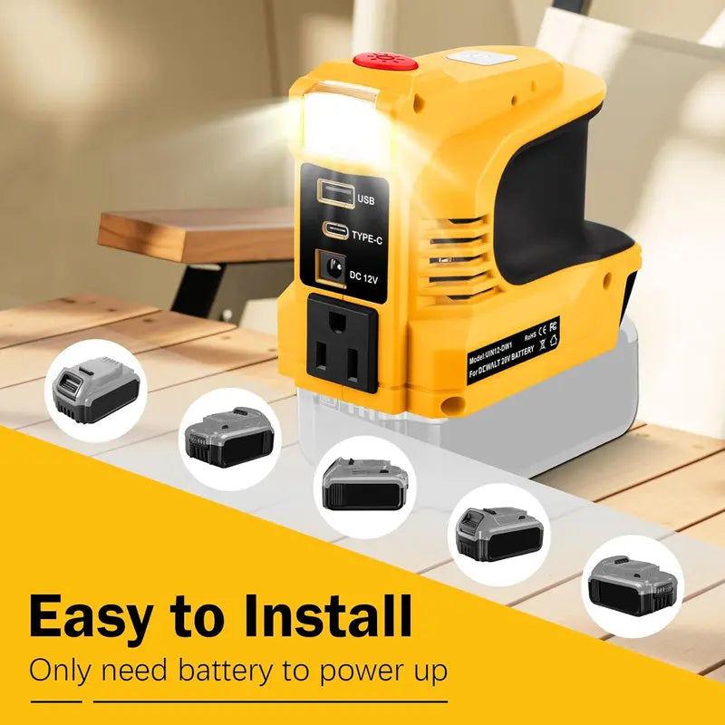 🔥Compact DC to AC Inverter - Suitable for cars, motorhomes, outdoor ( Free Shipping )