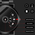 🌌Men's waterproof automatic watch—with steel/mesh/leather watch strap