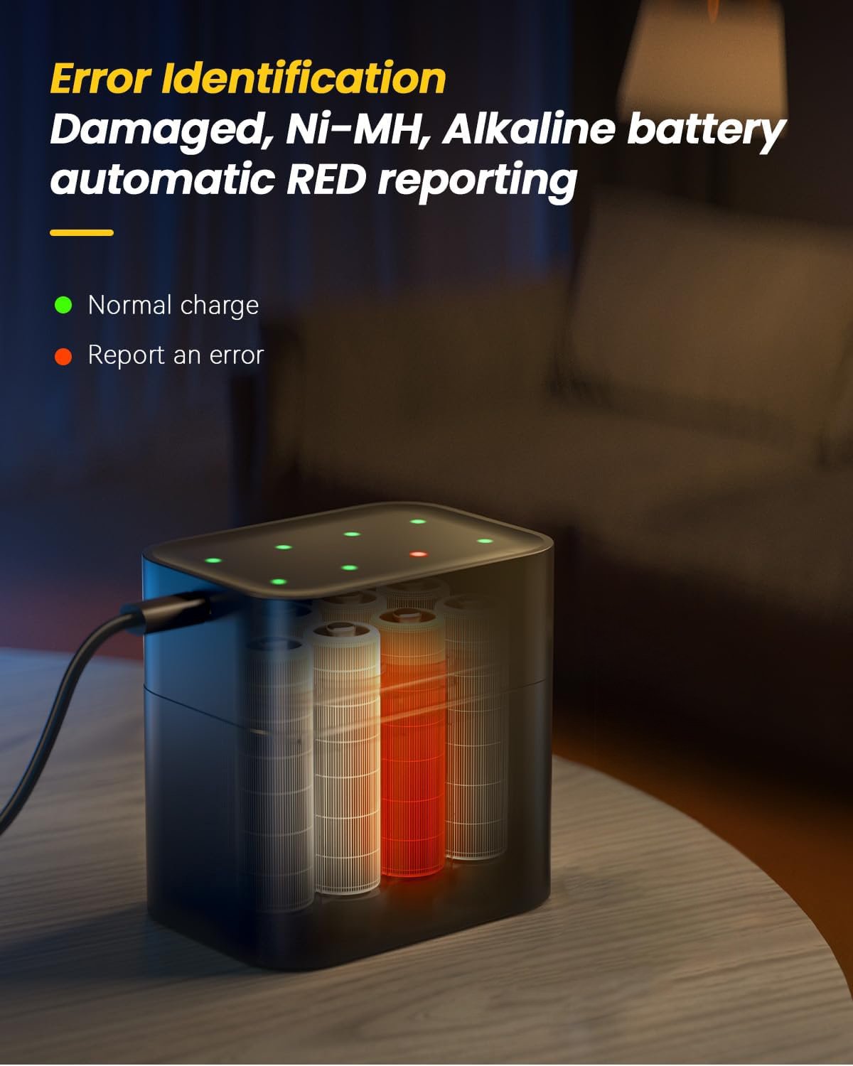 ✨HOT SALE 50% OFF🔋Li-ion Battery with Integrated Charging Storage Box💡Overcharge protection