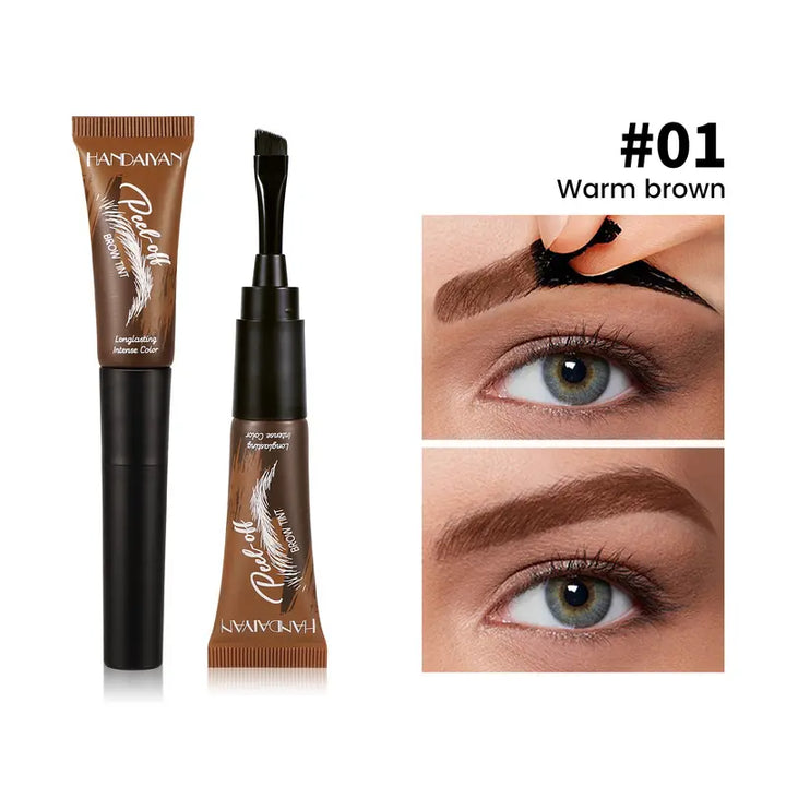 🔥 LAST DAY BUY 1 GET 1 FREE! 🔥5-Color Peel-Off Brow Tint – Waterproof, Transfer-Proof &amp; Long-Lasting