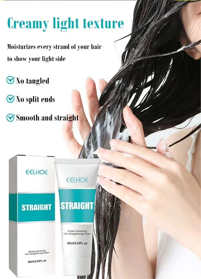 Silk &amp; Gloss Hair Straightening Cream