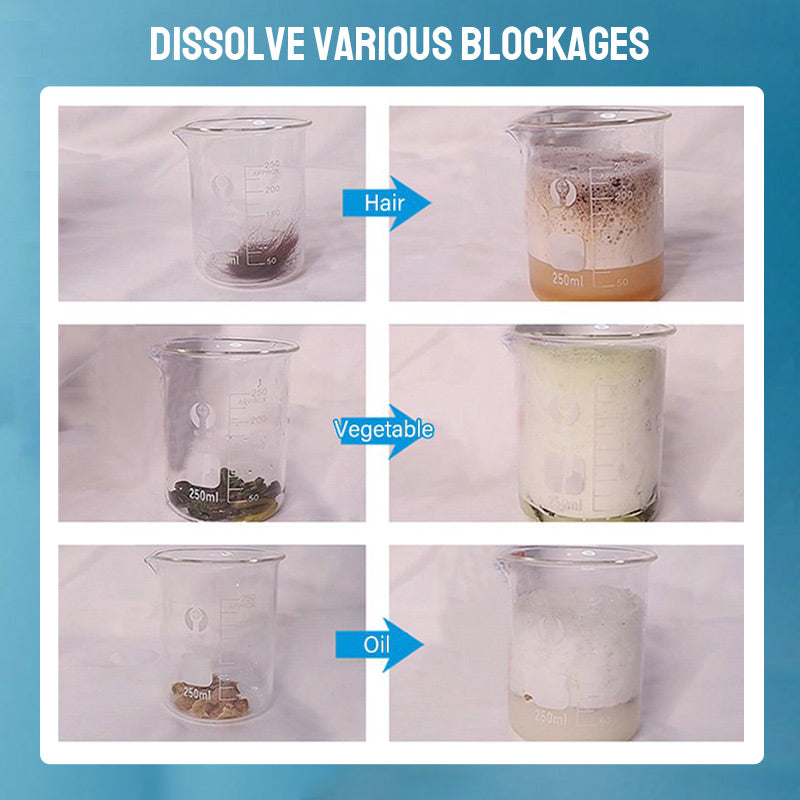 🔥The Choice of 80 Million Families!🔥 Multifunctional and Powerful Odor-removing Pipe Unclogging Agent