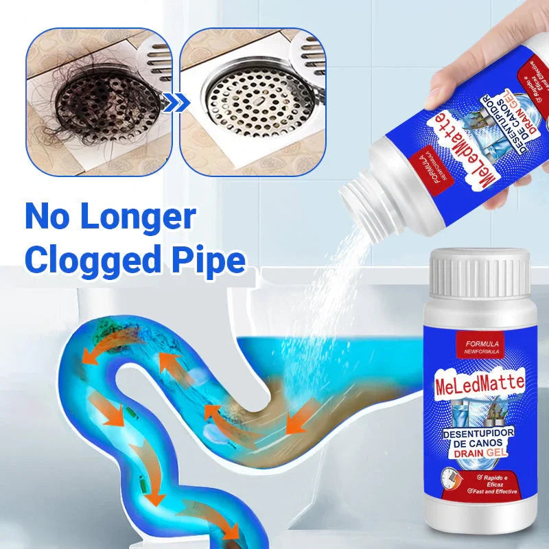 🌊HOT SALE Buy 3 Free 2🔥Powerful Pipe Dredging Agent - Unblock Drains Fast!