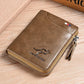 🔥Hot Sale 50% Off🔥🎁Men's Leather Zip Wallet (RFID Protected)✨