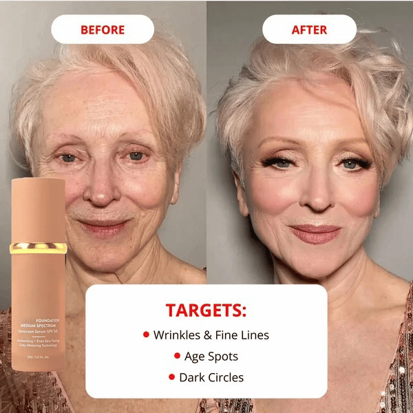 🎁BUY 1 GET 1 FREE⏳️Foundation 4 in 1 -Light Spectrum