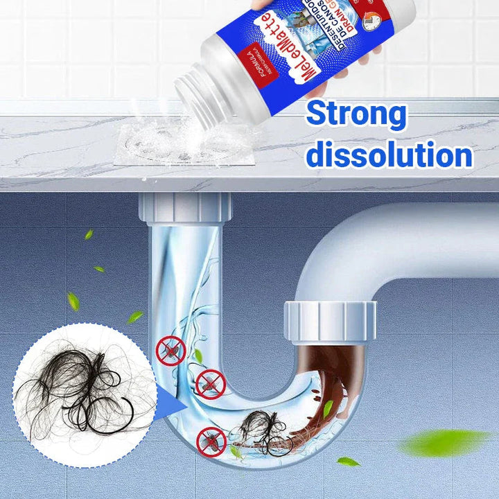 🌊HEISSES ANGEBOT: 3 kaufen, 2 gratis🔥Leistungsstarkes Rohrreinigungsmittel – Verstopfte Abflüsse schnell wieder frei machen!