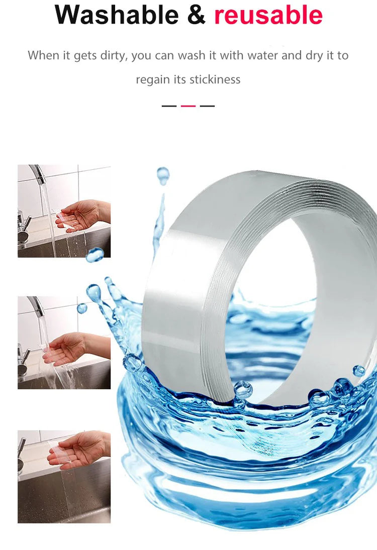 🔥Kaufen Sie 1 und erhalten Sie 1 gratis🔥Transparentes Nano Magic Tape 