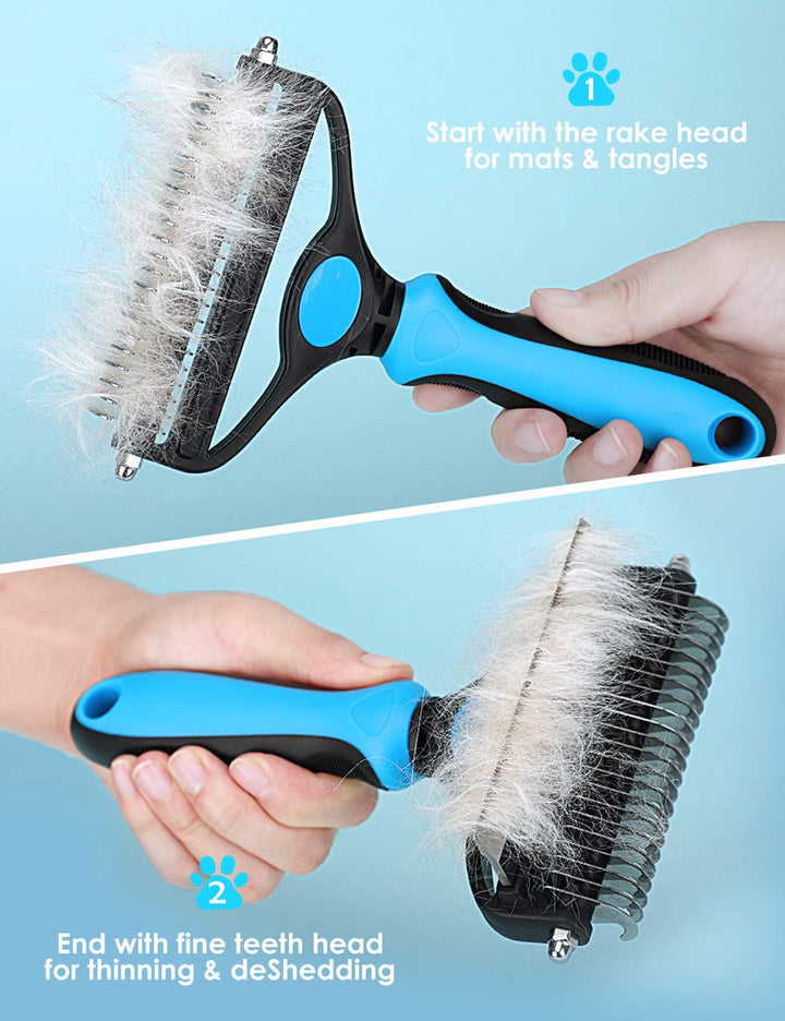 ⏰🔥LIMITED TIME 50% OFF! 🐾 Professional Deshedding Tool for Dogs &amp; Cats – Gentle, Efficient &amp; Fur-Free Home ✨💖