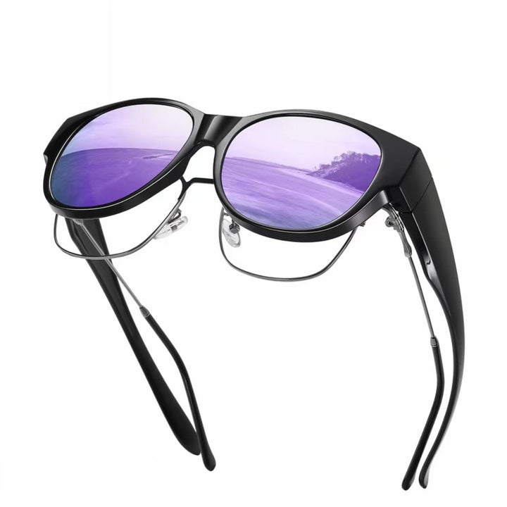 🔥SISTA DAGENS REA - 50% RABATT 🕶2025 Nya Stora Cat Eye Solglasögon Polariserade UV400-skydd