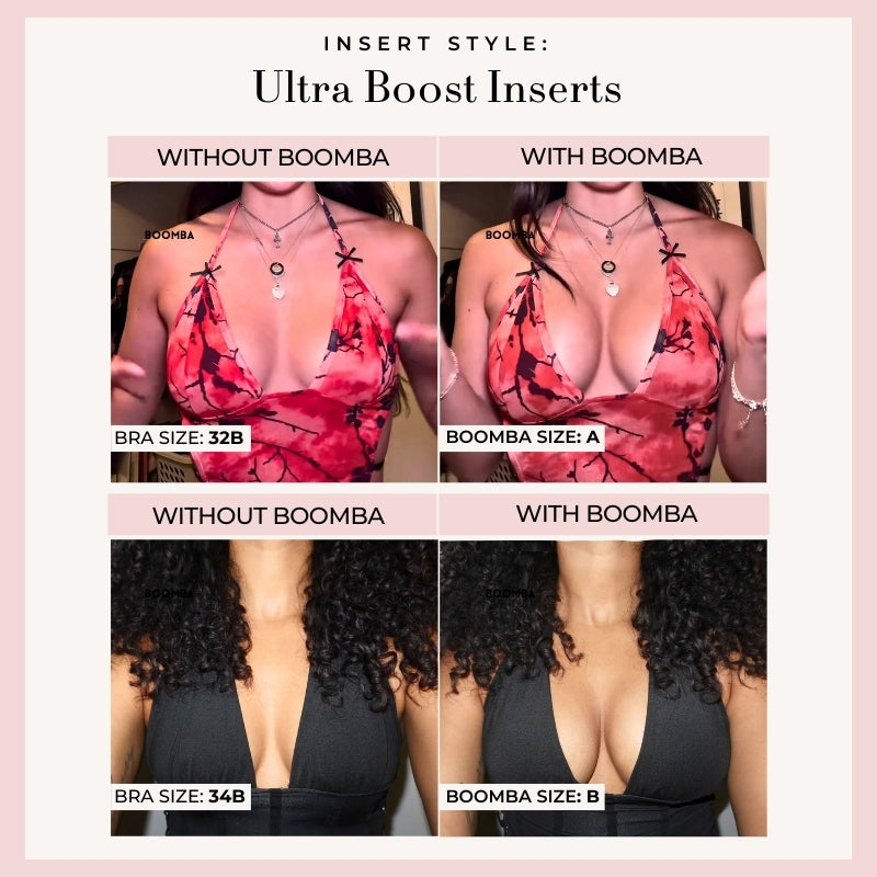 LAST DAY - BUY 1 GET 1 FREE💗 Double-Sided Invisible Push-Up Bra – No straps, no seams. Strong adhesive stays secure all day. Reusable &amp; washable. Perfect for backless &amp; strapless outfits. 👗🦋