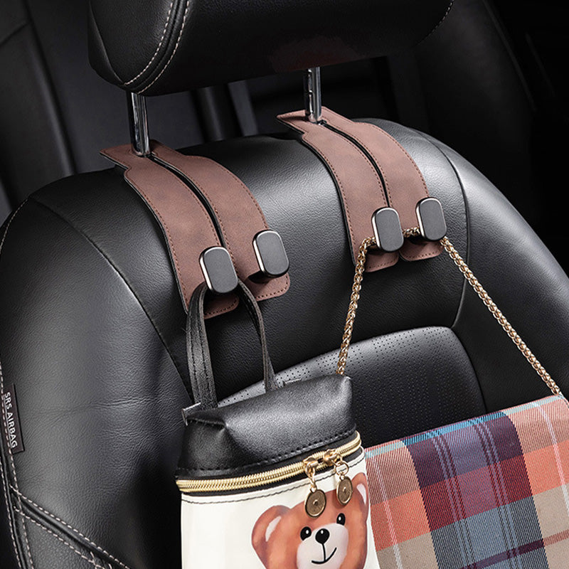 DERNIER JOUR - 1 ACHETÉ = 1 OFFERT 🧥Porte-manteau pour dossier de siège – Idéal pour les sacs et les manteaux &amp;  Plus