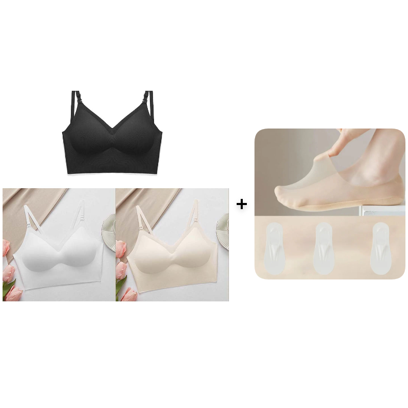 Seamless U-Shaped Low Back Bra