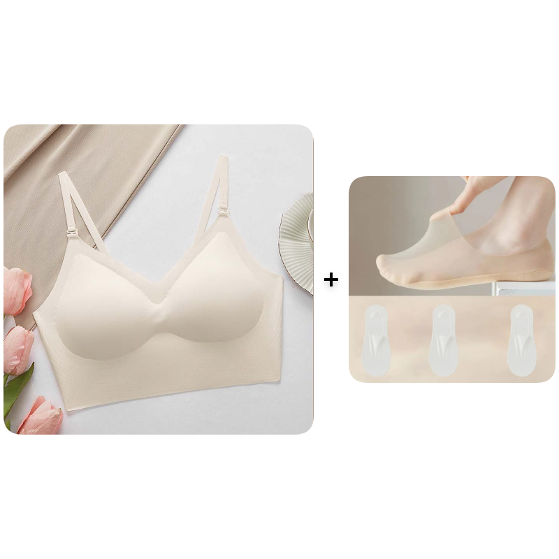 Seamless U-Shaped Low Back Bra