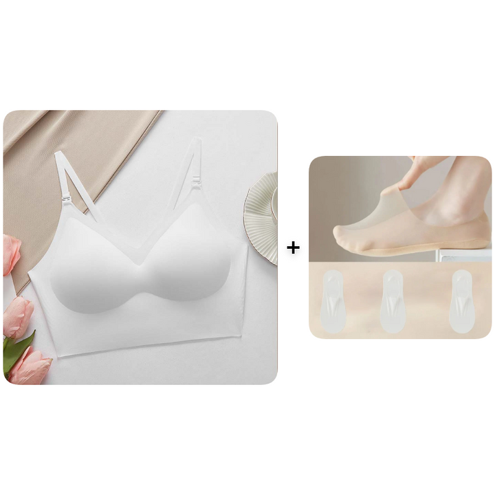 Seamless U-Shaped Low Back Bra
