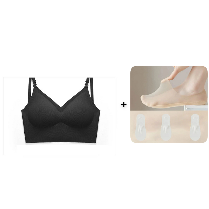 Seamless U-Shaped Low Back Bra