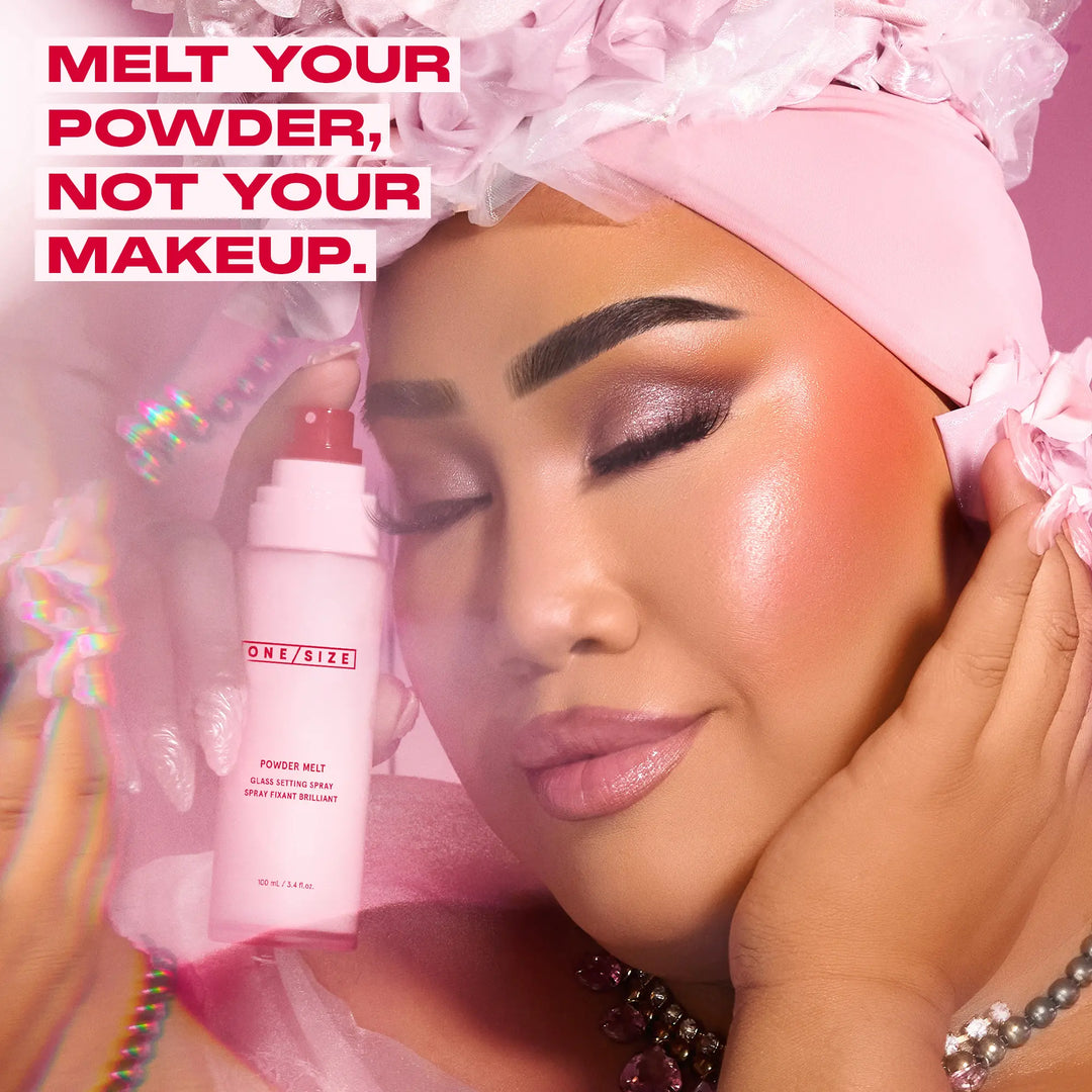 Langdurige oliecontrolerende matte setting spray