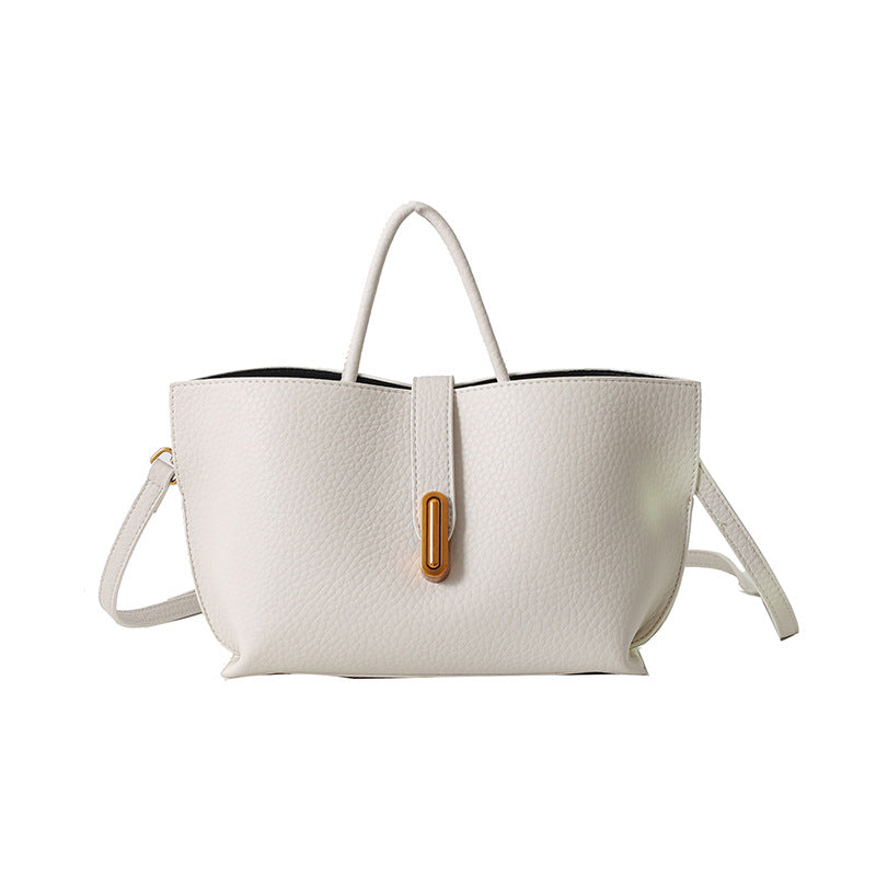 🌸Sale For 50% OFF🌸💎Women's Elegant Solid Color French Style Handbag