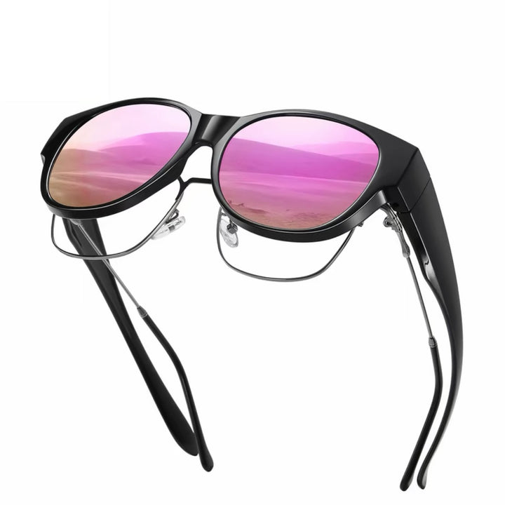 🔥SISTA DAGENS REA - 50% RABATT 🕶2025 Nya Stora Cat Eye Solglasögon Polariserade UV400-skydd