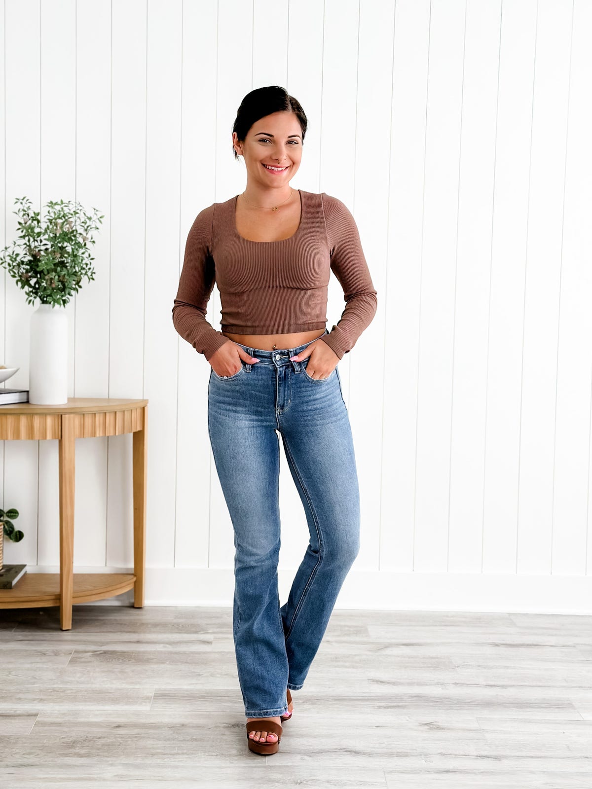 🍂🍂Holy Grail Tummy Control Bootcut Jeans👖