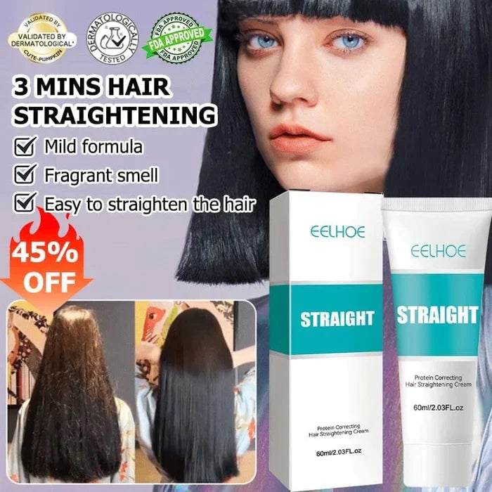 Silk &amp; Gloss Hair Straightening Cream