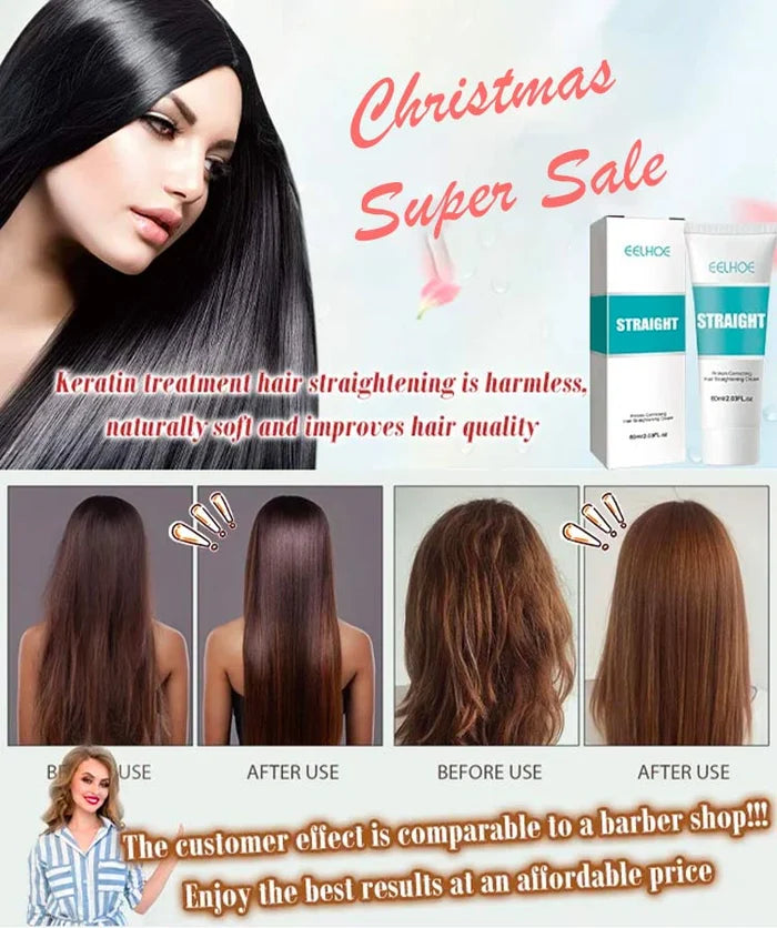 Silk &amp; Gloss Hair Straightening Cream