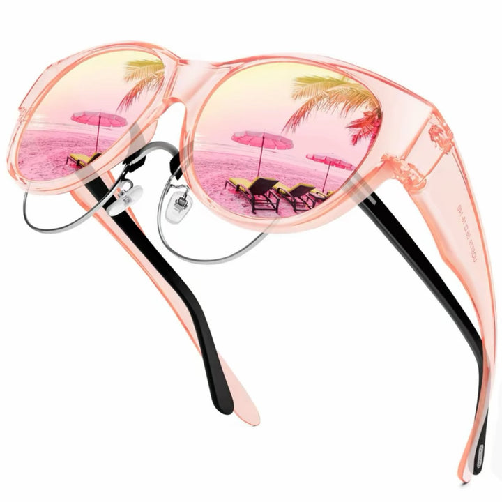 🔥SISTA DAGENS REA - 50% RABATT 🕶2025 Nya Stora Cat Eye Solglasögon Polariserade UV400-skydd