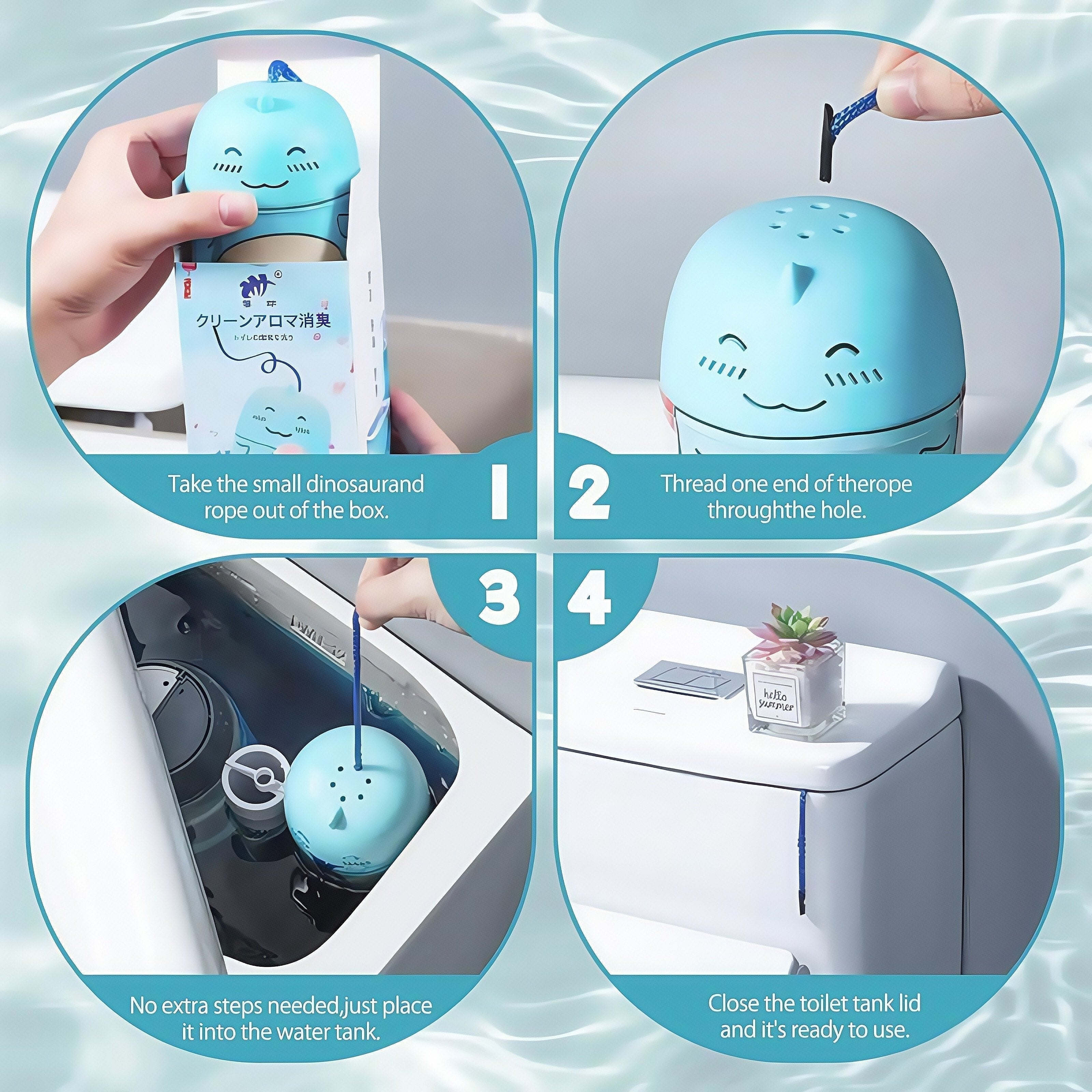 🎁Hot Sale 50 % OFF⏳✨Blue Bubble Toilet Bowl Cleaner
