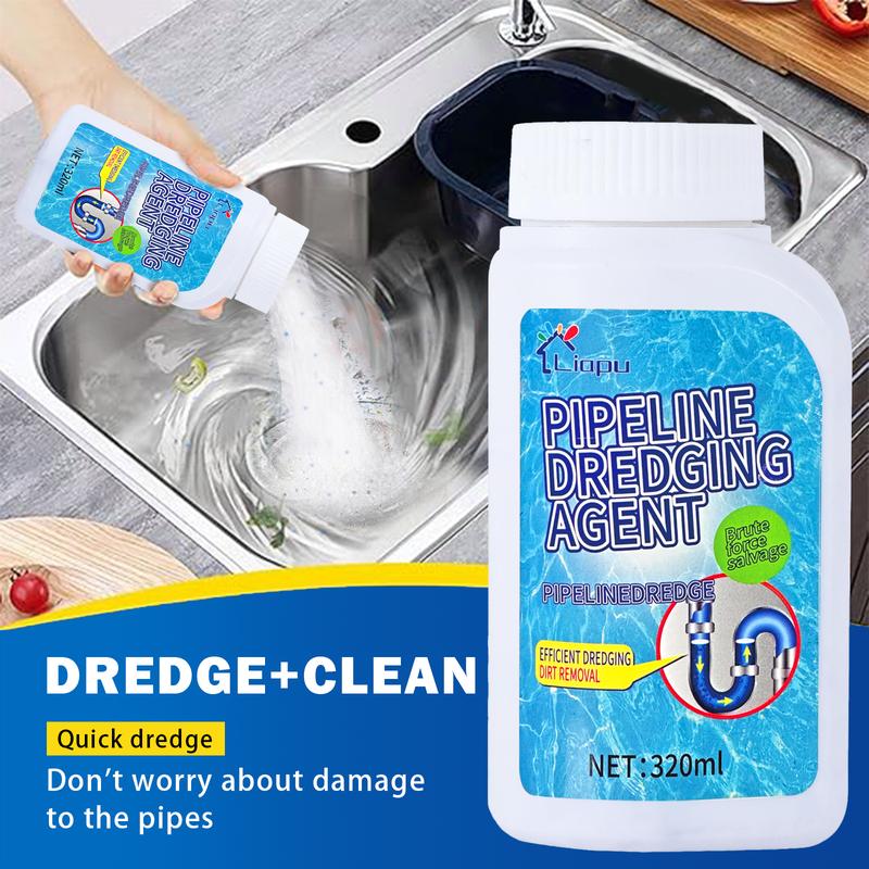 ✨ LAST DAY BUY 3 GET 2 FREE✨ Liapu Powerful Pipe Dredging Agent for Kitchen and Toilet Pipelines💪