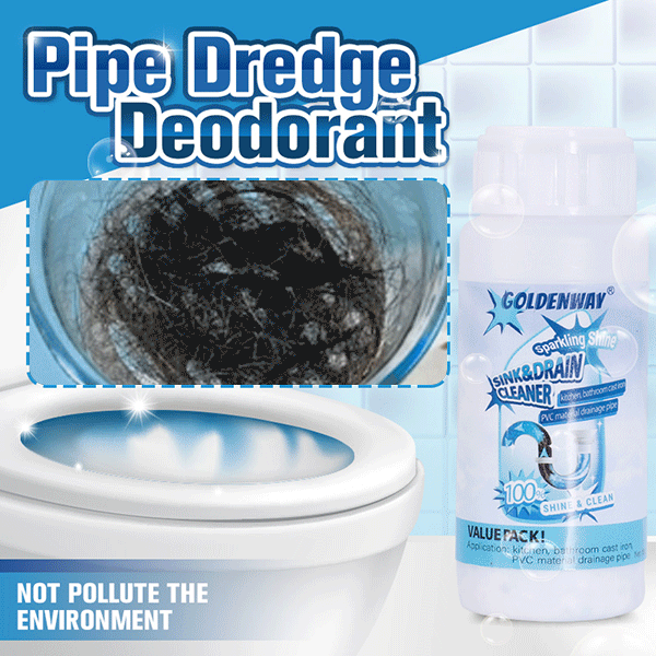 🔥 BUY 1 GET 1 FREE! 🚽 Pipe Dredge Deodorant - Eliminates Odors & Breaks Down Organic Matter in Drains, Prevents Clogs & Keeps Pipes Fresh 🌿✨