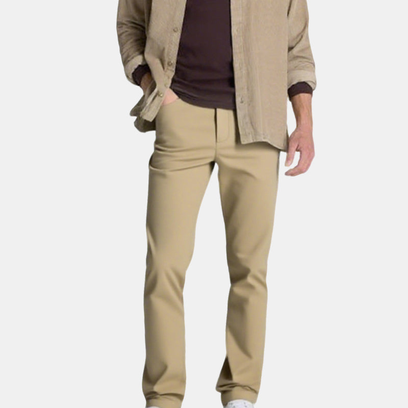 Men’s Slim-Fit Casual Solid Pants – Sleek Solid Tones, Slim Silhouette, Ideal for Easy Pairing 👔