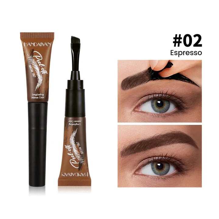 🔥 LAST DAY BUY 1 GET 1 FREE! 🔥5-Color Peel-Off Brow Tint – Waterproof, Transfer-Proof &amp; Long-Lasting