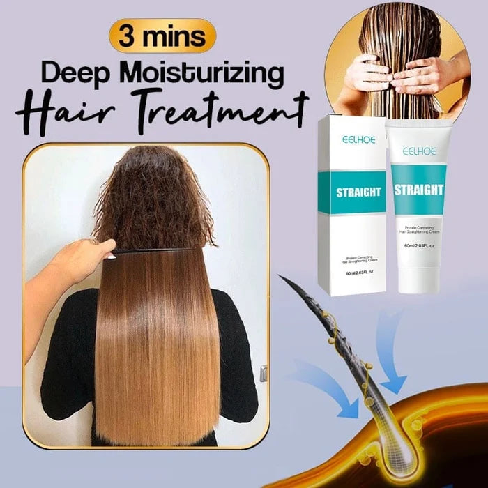 Silk &amp; Gloss Hair Straightening Cream