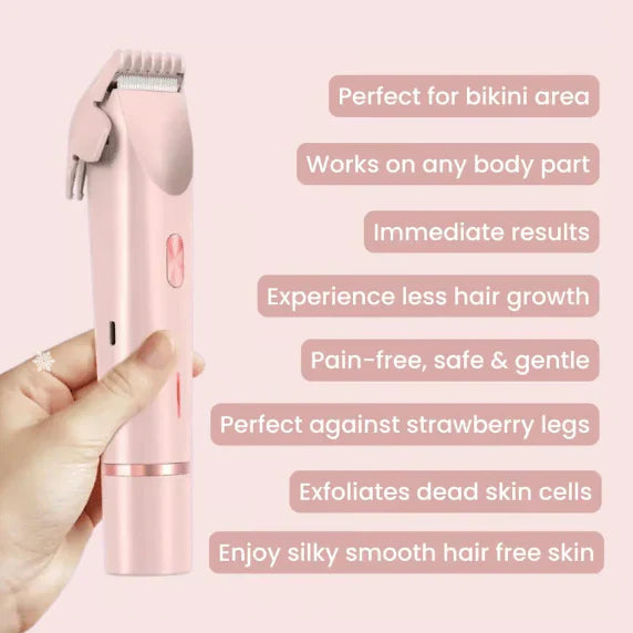 🔥2025 Hot Sale🔥2-In-1 Women's Electric Cordless Shaver
