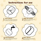 ⏳2025 New-Save 50%✨️Pet hair remover Electrostatic gloves