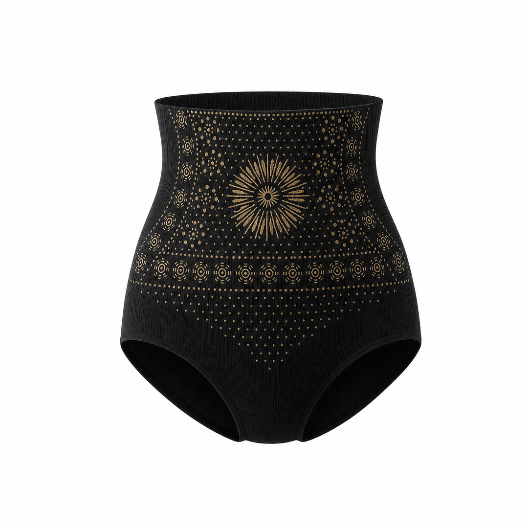 Thermogene Shorts mit Bauchkontrolle – 30 Minuten täglich tragen, aktiviert die Wärme &amp;  Fördert die Durchblutung. Sorgt für eine straffere, glattere Kontur. Kein Fitnessstudio nötig. Eine clevere Wahl für Shapewear. 👵✨