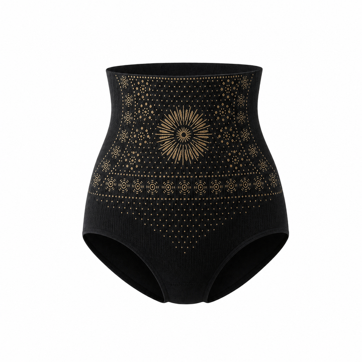 Thermogene Shorts mit Bauchkontrolle – 30 Minuten täglich tragen, aktiviert die Wärme &amp;  Fördert die Durchblutung. Sorgt für eine straffere, glattere Kontur. Kein Fitnessstudio nötig. Eine clevere Wahl für Shapewear. 👵✨