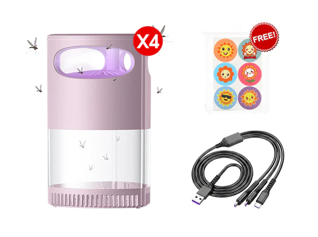 🦟 60% OFF! UV Mosquito Killer Lamp – quiet, USB, chemical-free. 50K+ sold! 🔇🌙