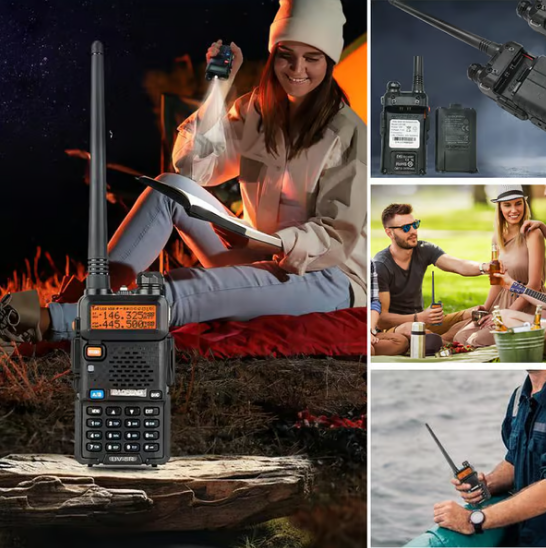 🔥2025 Het rea🔥UV-5R Amatörradio med lång räckvidd UV5R Tvåvägsradio med dubbelband, walkie-radio
