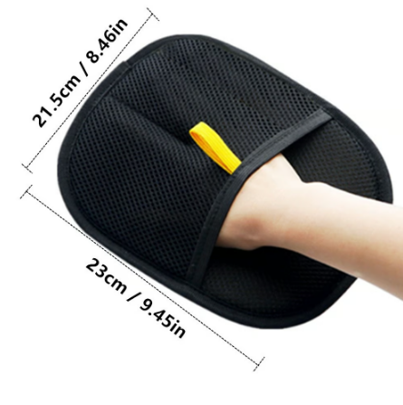 🔥BUY 1 GET 1 FREE🔥🐾🧤 Pet Hair Remover Electrostatic Gloves – Double-Sided Efficient, Soft Silicone &amp; Washable Reusable (Versatile Home+Car)!