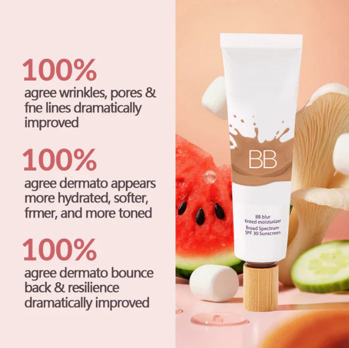 💜✨LAST DAY SALE BUY 1  GET 1 FREE!!💜✨BB blur tinted moisturizer SPF 30 - instantly brightens, hydrates &amp; smooths your skin✨